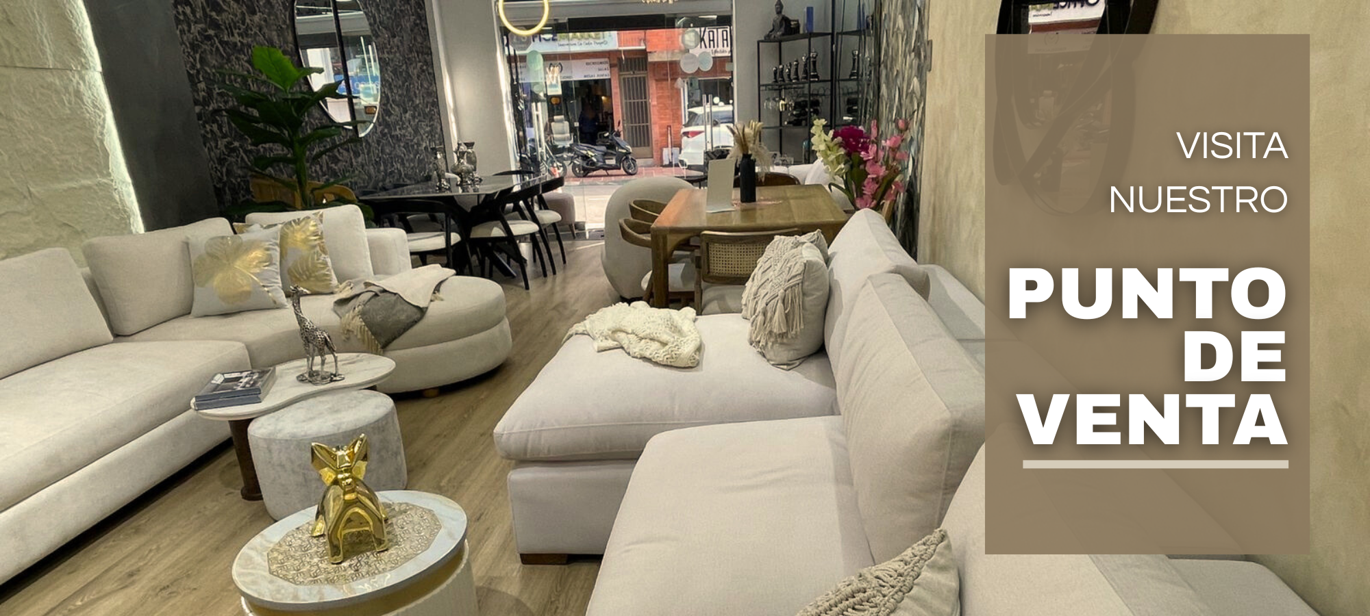 Conoce el punto de venta de progetto interiores, muebles en bogotá