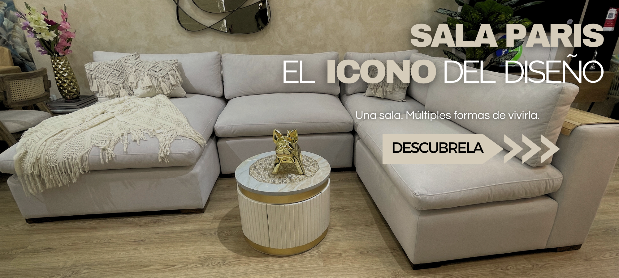 Sala paris sofa modular en bogota progetto interiores